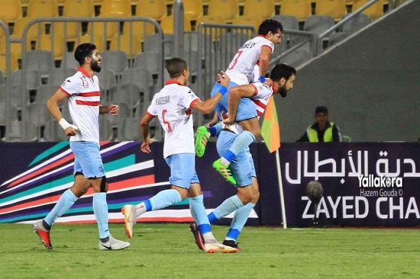 الزمالك يفوز بمباراته المؤجلة ويبتعد في صدارة الدوري المصري