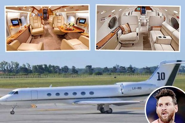 ميسي يشتري طائرة خاصة بـ 15 مليون يورو