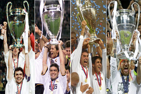 ريال مدريد سبق له أن نال لقب دوري أبطال أوروبا أربع مرات في مواسم عسيرة مشابهة لما يحدث له خلال الموسم الجاري