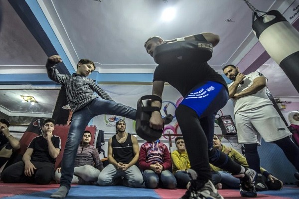 أكاديمية رياضة سورية في مصر تفتح طاقة نور لأبطال من اللاجئين