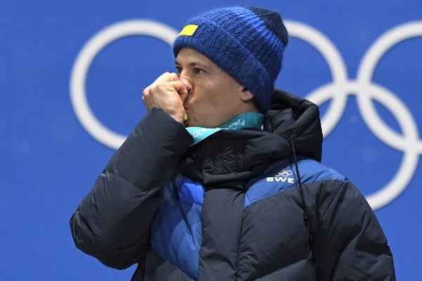  احرز السويدي اندريه ميهرر ذهبية سباق التعرج في التزلج الالبي