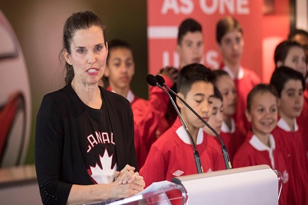 وزيرة الرياضة الكندية كيرستي دنكان 