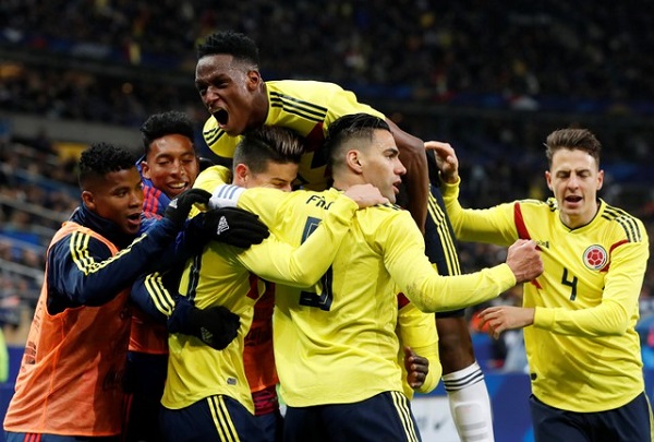 كولومبيا تفاجىء فرنسا وتهزمها في عقر دارها