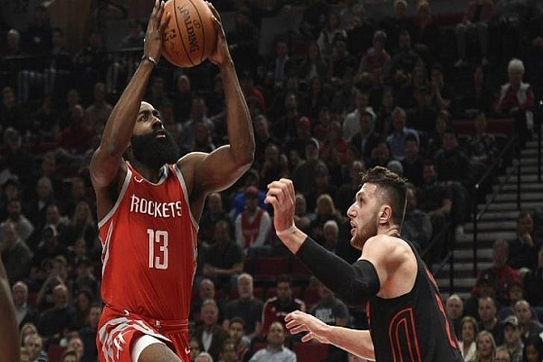 هاردن يقود هيوستن إلى وضع حد لانتصارات بورتلاند المتتالية