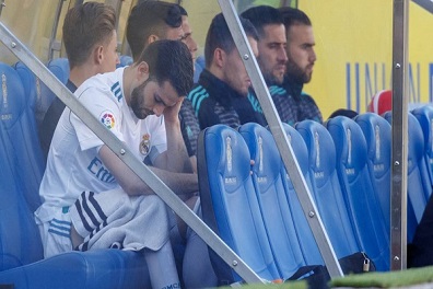 إصابة ناتشو تبعده عن ريال مدريد من أسبوعين إلى أربعة أسابيع