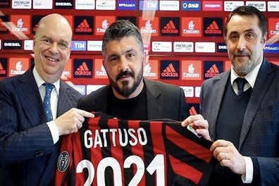 رسميا.. ميلان يمدد عقد غاتوزو حتى 2021