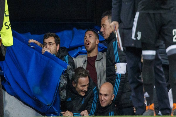 راموس يمنع مشاجرة بين لاعبي ريال مدريد ويوفنتوس