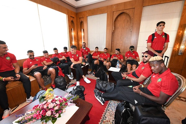 منتخب المغرب يغادر إلى سويسرا لمواصلة تحضيراته للمونديال