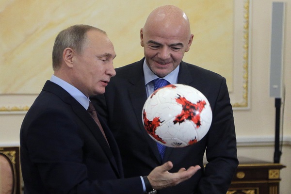 بوتين لا يرشح روسيا لنيل كأس العالم