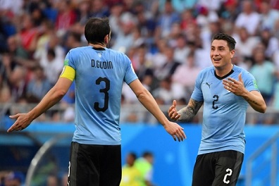 الأوروغواي تفتقد خيمينيز في مباراة روسيا