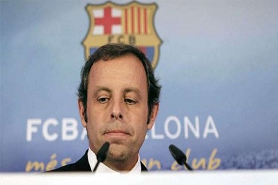 رئيس برشلونة السابق يمثل أمام القضاء بتهمة غسيل الأموال