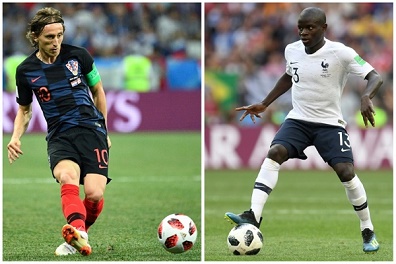 3 مواجهات متوقعة في مباراة فرنسا وكرواتيا