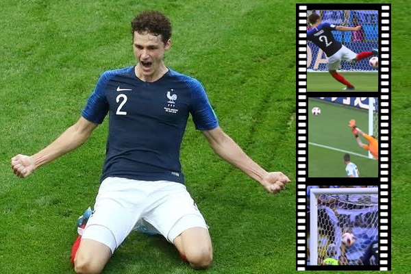 سجل بافار الهدف بتسديدة على الطائر من خارج المنطقة