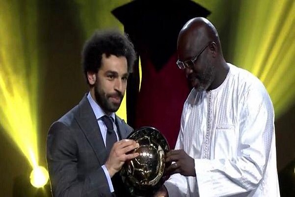 المصري محمد صلاح أفضل لاعب في إفريقيا لعام 2018