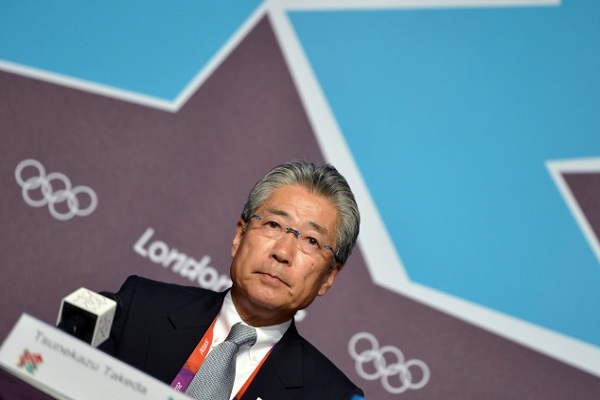 رئيس اللجنة الأولمبية اليابانية تسونيكازو تاكيدا الذي تتهمه السلطات الفرنسية بالفساد في عملية منح طوكيو استضافة أولمبياد 2020
