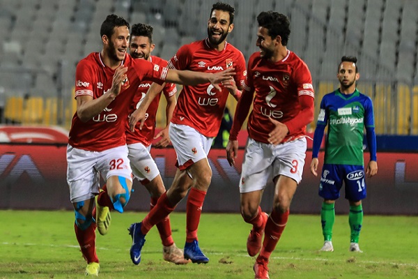فوز ثامن تواليا للأهلي حامل اللقب في الدوري المصري