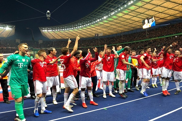 بايرن ميونيخ يحرز لقب كأس ألمانيا ويحقق الثنائية