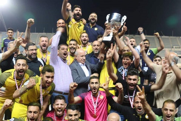العهد يضيف لقب كأس لبنان إلى الدوري