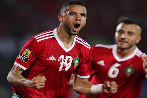  المغرب الى ثمن النهائي بهدف النصيري ضد ساحل العاج