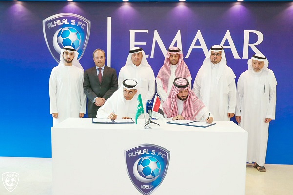 الهلال يوقع عقد شراكة مع 