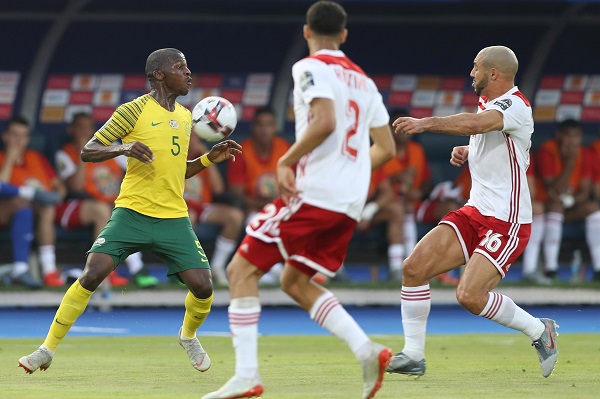 من لقاء المنتخب المغربي ضد جنوب أفريقيا