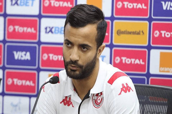  ياسين الخنيسي لاعب منتخب تونس