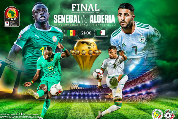 تشكل مواجهة الجزائر والسنغال على نهائي كأس أمم إفريقيا استمراراً للصراع بين شمال القارة وغربها