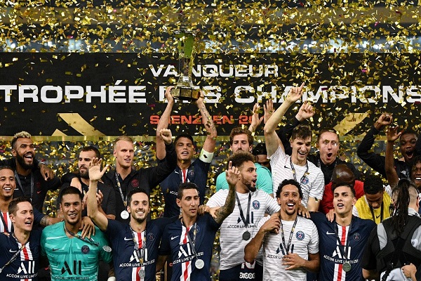 سان جرمان يثأر من رين ويحرز لقب كأس الأبطال الفرنسية