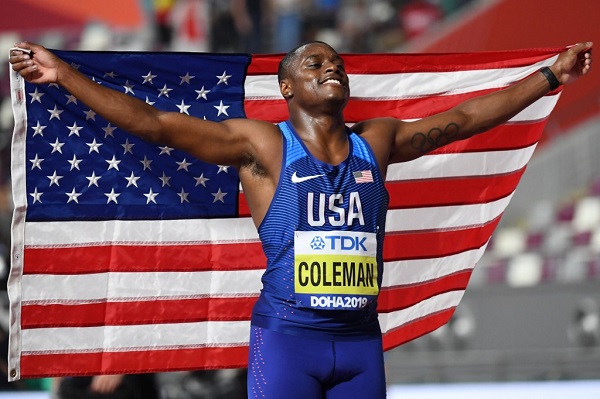 الأميركي كولمان بطل العالم في سباق 100 م