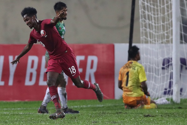 قطر تفوز بهدفين نظيفين على بنغلاديش في التصفيات المزدوجة