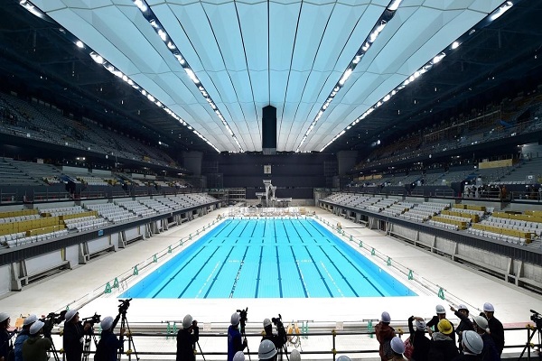 الكشف عن المسبح الرئيسي لأولمبياد طوكيو 2020