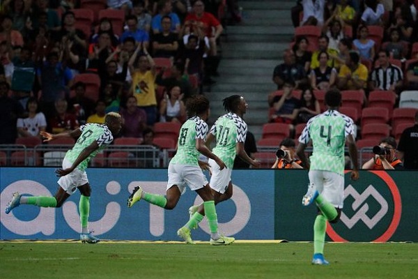 عادت نيجيريا بفوز كبير على ليسوتو