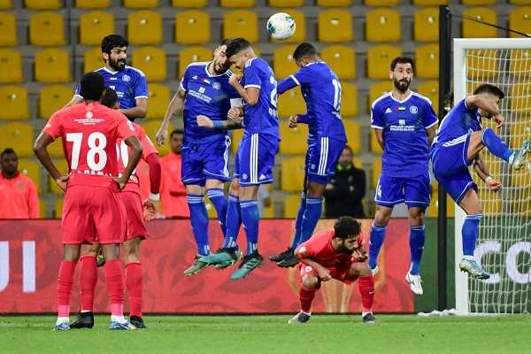 شباب الاهلي يستهل حملة الدفاع عن لقب كأس الامارات بالفوز على النصر