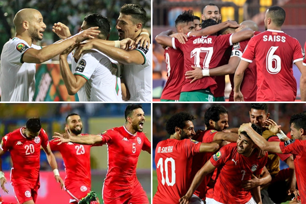 الطريق يبدو سهلاً لمنتخبات عرب إفريقيا في التأهل الى الدور الأخير من تصفيات كأس العالم 2022