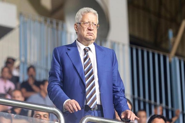 مرتضى منصور رئيس نادي الزمالك المصري 