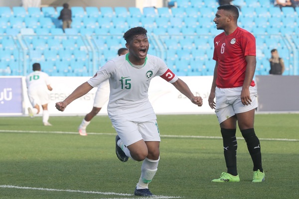 السعودية تنتزع التعادل من مصر في كأس العرب للشباب