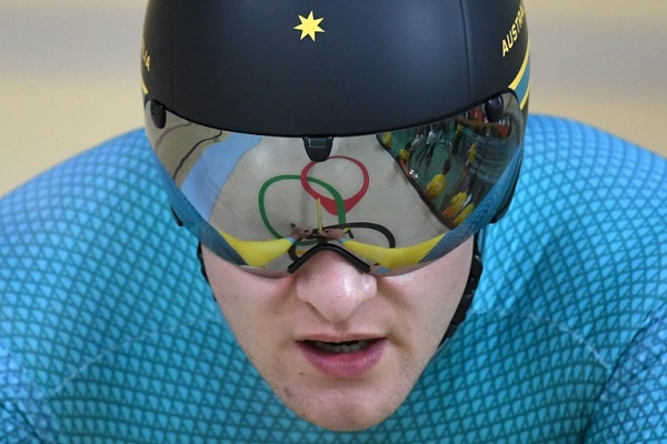 الاسترالي باتريك كونستابل خلال منافسات سباق الدراجات في أولمبياد ريو، في 16 آب/اغسطس 2016.