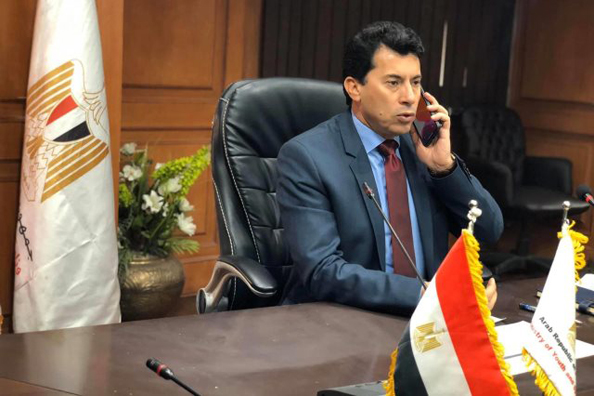 رئيس المكتب التنفيذي لمجلس وزراء الشباب العرب الدكتور أشرف صبحي