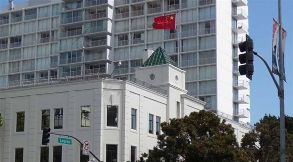 صورة أرشيفية للقنصلية الصينية في سان فرانسيسكو 