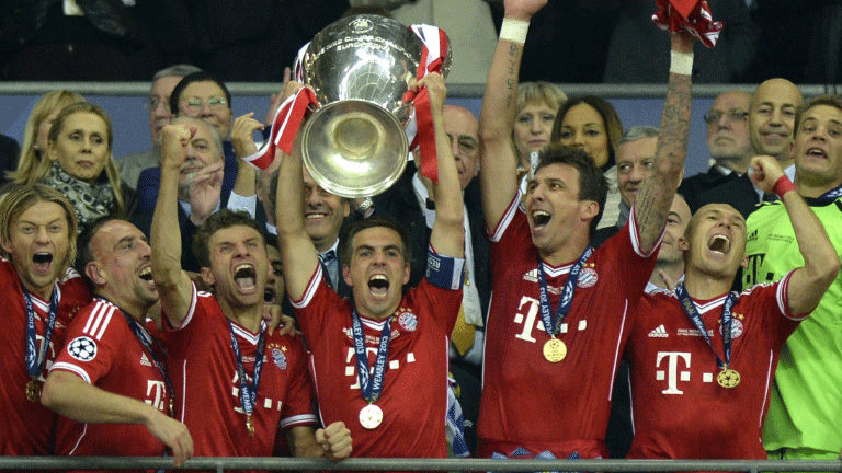 قاد لام فريقه بايرن ميونيخ الى لقب دوري ابطال اوروبا 2013