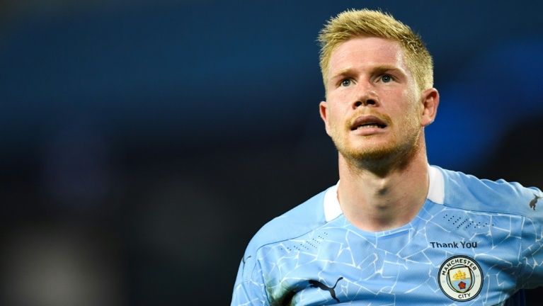 البلجيكي كفين دي بروين يصبح اول لاعب في مانشستر سيتي يفوز بجائزة رابطة اللاعبين المحترفين في كرة القدم (بي اف ايه) لأفضل لاعب في الموسم