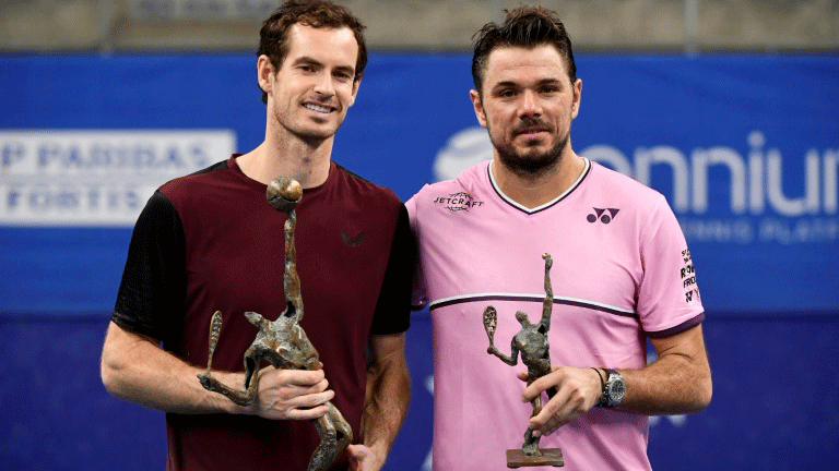 يتواجه البريطاني أندي موراي والسويسري ستان فافرينكا في أقوى مباريات الدور الاول من بطولة فرنسا المفتوحة لكرة المضرب، إحدى بطولات الغراند الأربع