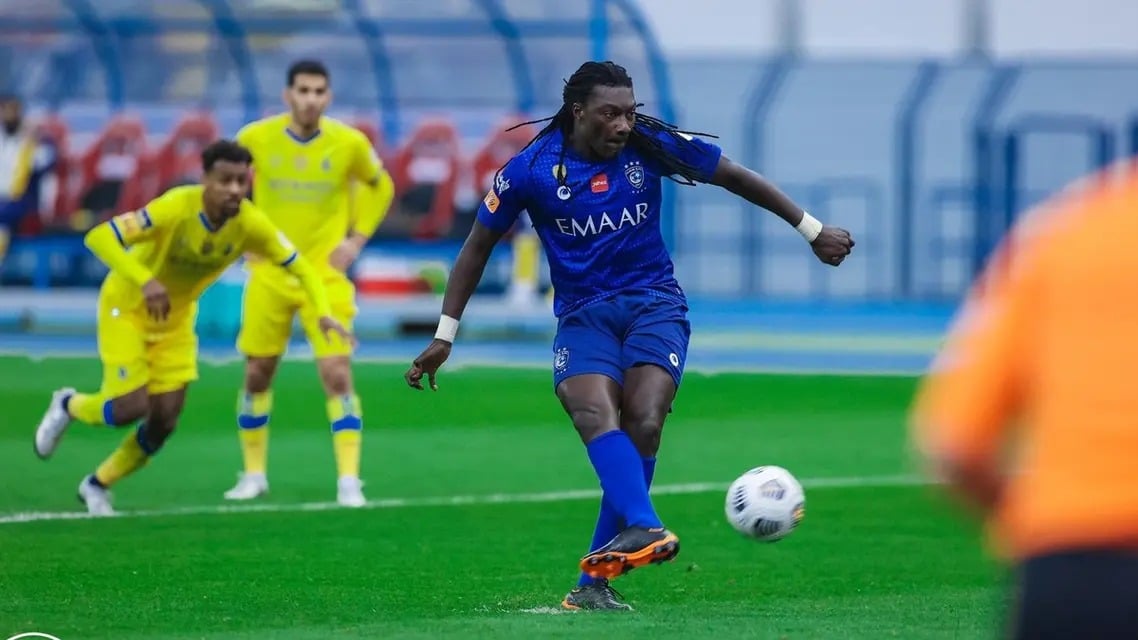 من مباراة الهلال والنصر الأخيرة في الدوري