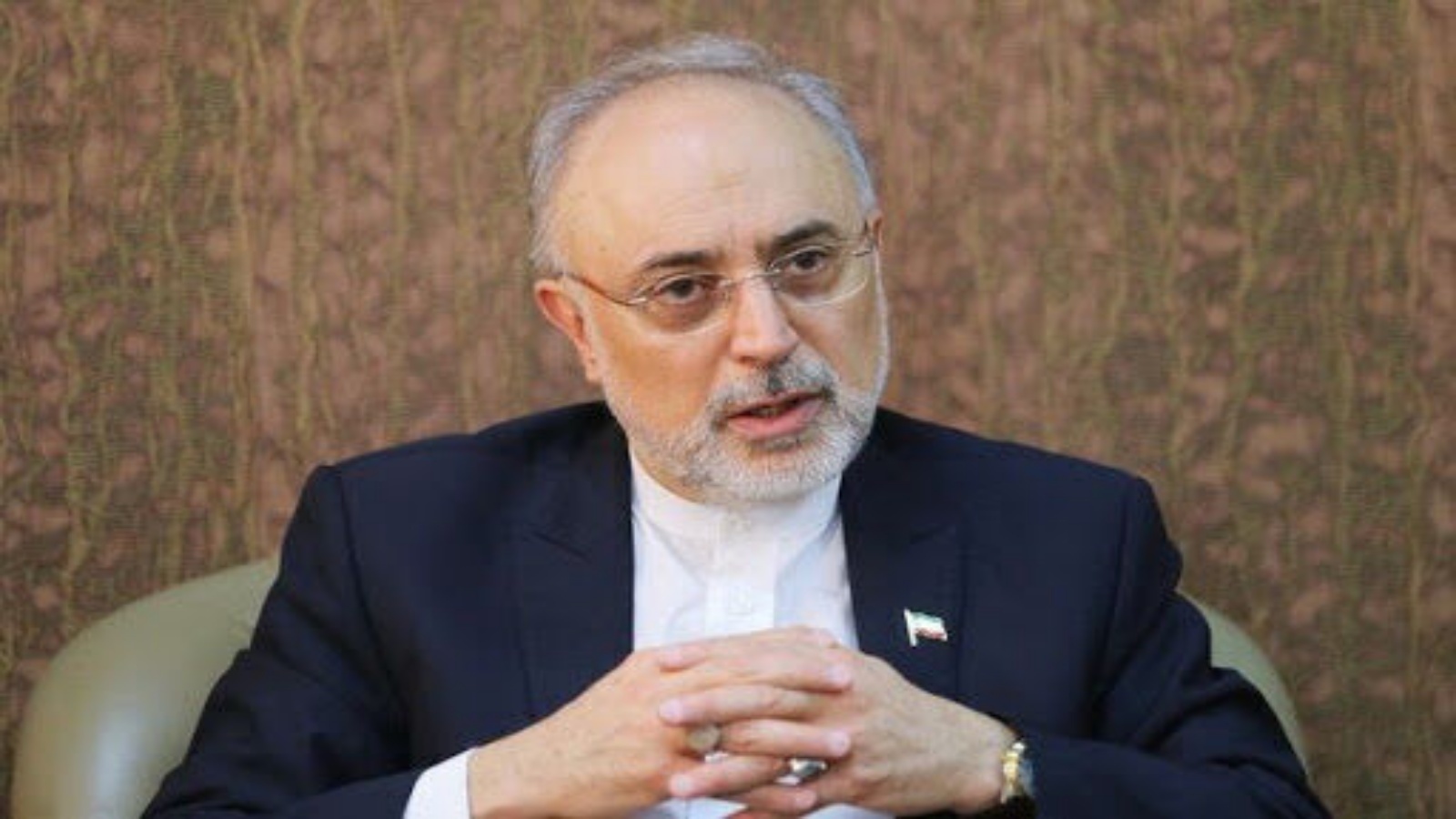 علي أكبر صالحي رئيس منظمة الطاقة الذرية الايرانية 