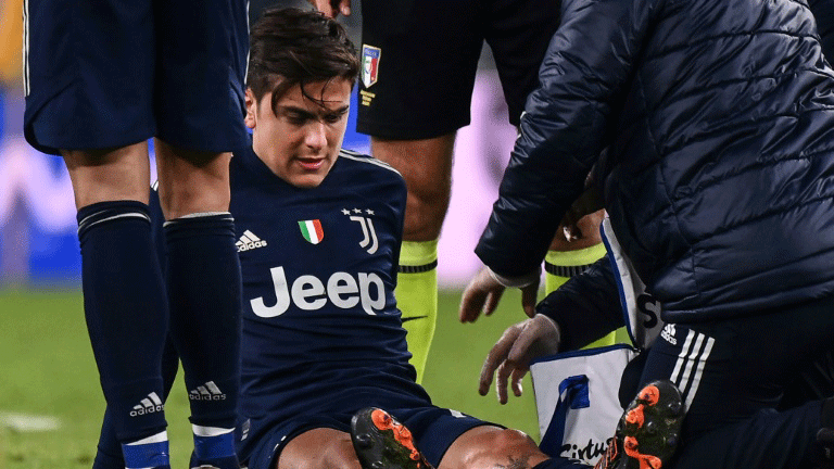 بطولة إيطاليا: يوفنتوس يخسر خدمات ديبالا وماكيني لإصابتهما خلال مباراة ساسوولو