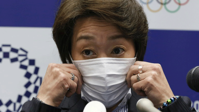 قالت هاشيموتو ان حضور عائلات الرياضيين سيكون صعبا في اولمبياد طوكيو المقبل