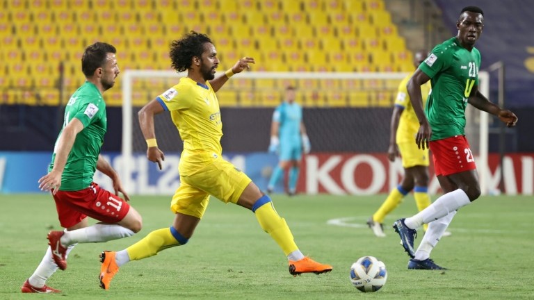 تعادل النصر السعودي في أولى مبارياته في دور المجموعات مع الوحدات الأردني دون أهداف