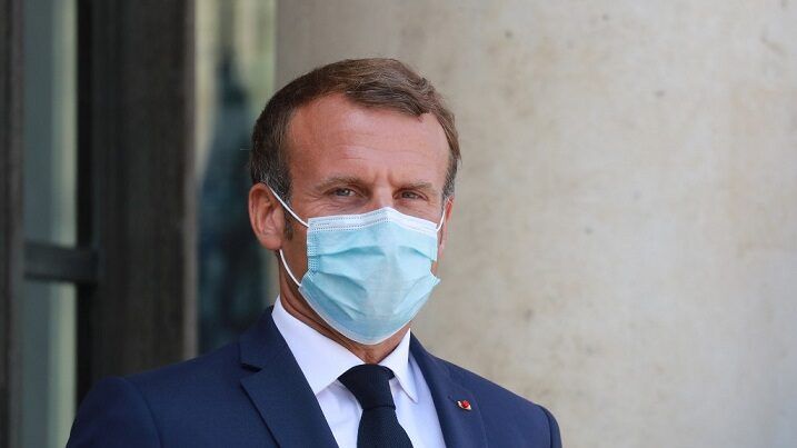 الرئيس الفرنسي إيمانويل ماكرون