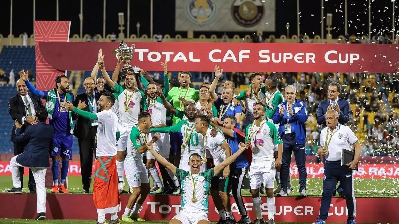 الرجاء البيضاوي يسعى لتكرار إنجازه بتتويجه بطلا لكأس السوبر الافريقية وكأس الاتحاد الافريقي سنة 2019.