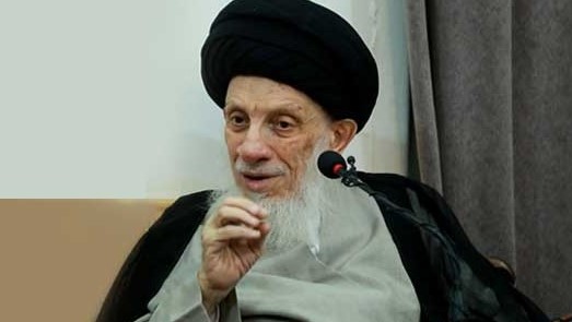 المرجع الشيعي العراقي محمد سعيد الحكيم رحل الجمعة 3 سبتمبر 2021 عن 87 عاما (صورة منوقعه الرسمي)